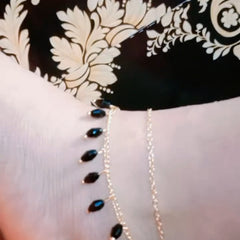 Elegant Layered Gold Chain Payal Anklet