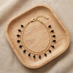 Elegant Layered Gold Chain Payal Anklet